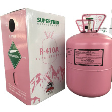 Listo para enviar R410A Gas Refrigerante Pureza 99.99% 410 A GAS REFRIGILIORES 410A